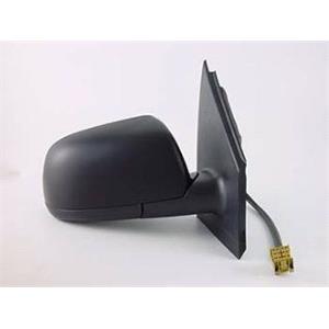 Wing Mirrors, Right Wing Mirror (electric, heated, primed cover) for Volkswagen Polo, 2002 2005, 