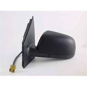 Wing Mirrors, Left Wing Mirror (electric, heated, primed cover) for Volkswagen Polo, 2002 2005, 