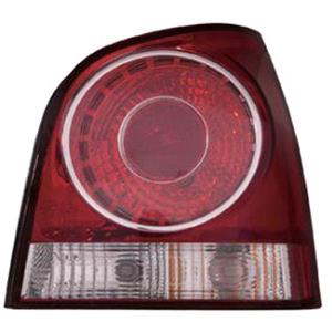 Lights, Right Rear Lamp (Supplied With Bulbholder, Original Equipment) for Volkswagen POLO 2005 2009, 