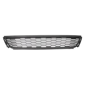 Grilles, Volkswagen Polo 2009 2014 Front Bumper Grille, Centre, Without Chrome Moulding, TUV Approved, 