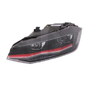 Lights, Left Headlamp (Full LED, GTI Models, Supplied Without Control Modules, Original Equipment) for Volkswagen POLO 2017 to 2021, 