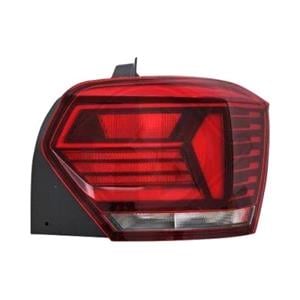 Lights, Right Rear Lamp (Supplied Without Bulbholder) for Volkswagen POLO 2017 on, 