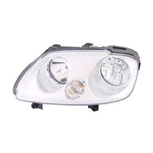 Lights, Left Headlamp (Halogen, Takes H1/H7 Bulbs, Supplied With Motor) for Volkswagen CADDY III Life and Maxi 2004 2010, 