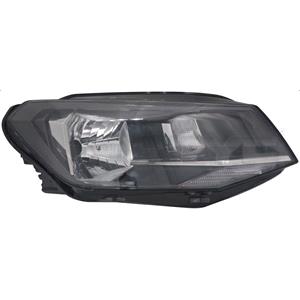 Lights, Right Headlamp (Halogen, Takes H7 / H7 Bulbs, Supplied With Motor & Bulbs, Original Equipment) for Volkswagen CADDY IV Estate 2015 on, 