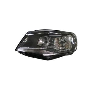 Lights, Left Headlamp (Halogen, Takes H4 Bulb, Supplied With Motor) for Volkswagen CADDY ALLTRACK Box 2015 on, 