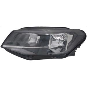 Lights, Left Headlamp (Halogen, Takes H7 / H7 Bulbs, Supplied With Motor & Bulbs, Original Equipment) for Volkswagen CADDY IV Estate 2015 on, 