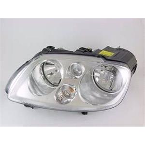 Lights, Left Headlamp (Original Equipment) for Volkswagen TOURAN 2003 2006, 