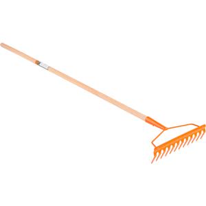 Hardware, RAKE 12 TEETH W. HANDLE, FLO