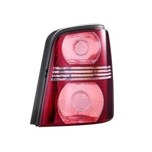 Lights, Right Rear Lamp (With Red Bezel, Supplied With Bulbholder, Original Equipment) for Volkswagen TOURAN 2007 to 2010, 