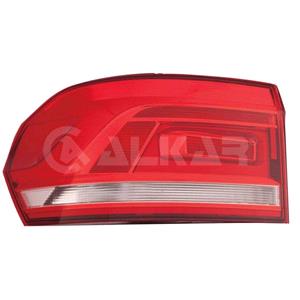 Lights, Left Rear Lamp (Supplied Without Bulbholder) for Volkswagen TOURAN 2015 on, 