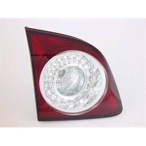 Lights, Left Rear Lamp (Inner, On Boot Lid, Original Equipment, Replaces Hella Unit Only) for Volkswagen GOLF V PLUS 2005 on, HELLA