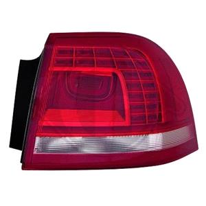 Lights, Right Rear Lamp (Outer, On Quarter Panel, LED Type, Original Equipment) for Volkswagen TOUAREG 2011 on, 