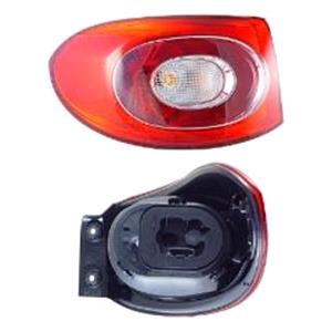 Lights, Left Rear Lamp (Outer, On Quarter Panel, Original Equipment) for Volkswagen TIGUAN 2008 2011, 