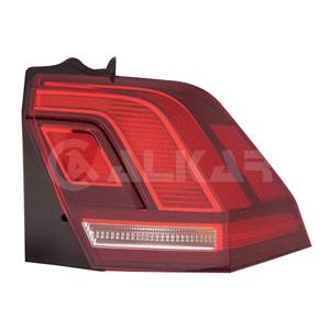 Lights, Right Rear Lamp (Outer, On Quarter Panel, LED) for Volkswagen TIGUAN 2016 on (will not fit R Line models), 