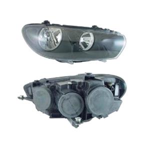 Lights, Right Headlamp (Halogen, Takes H7 / H7 Bulbs, Supplied With Motor, Original Equipment) for Volkswagen SCIROCCO 2009 2014, 