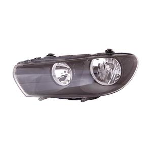 Lights, Left Headlamp (Halogen, Takes H7 / H7 Bulbs, Supplied With Motor) for Volkswagen SCIROCCO 2009 2014, 