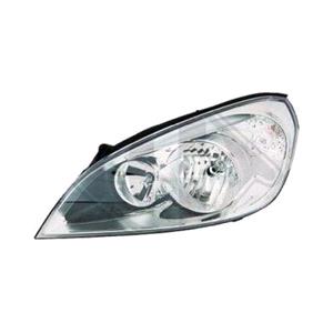 Lights, Left Headlamp (Reflector Type, Halogen, Takes H7/H9 Bulbs, Original Equipment) for Volvo S60 II 2010 13, 