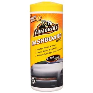 Dash, Rubber and Plastics, ArmorAll Dashboard Wipes (Gloss Finish) - Tub of 30, ARMORALL