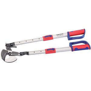 Cable Cutters/Shears, Knipex 36321 Ratchet Action Telescopic Cable Shears, Knipex