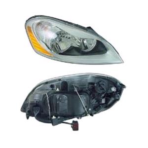 Lights, Right Headlamp (Halogen, Takes H7 / H9 Bulbs, Supplied With Motor & Bulbs, Original Equipment) for Volvo XC60 2009 2013, 