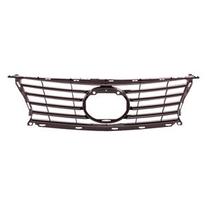 Grilles, Lexus IS Series 2013 2016 Front Bumper Grille, Upper, Painted Grey, Not For F Sport Models, 