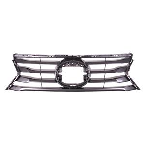 Grilles, Lexus IS Series 2017 2020 Front Bumper Grille, Painted Grey, Not For F Sport Models, 