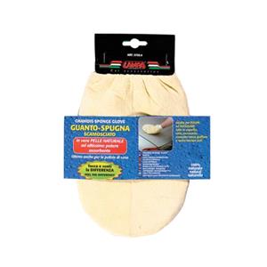 Leather and Upholstery, Chamois sponge glove, Lampa