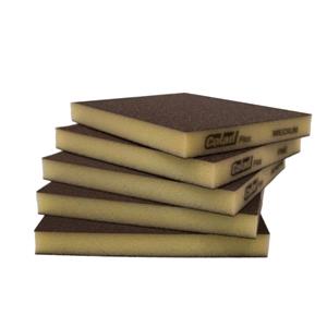 Body Repair and Preparation, Colad Double Sided Foam Sanding Pads, Super Fine   Grit 180 (500 600), 10 Pcs , Colad