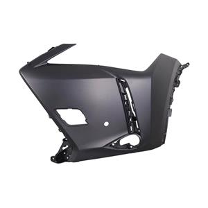 Grilles, Left Front Bumper End (Primed, With Holes For Parking Sensors, Without Headlamp Wash, CAPA Approved) for Lexus UX 2018 Onwards, 