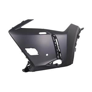 Grilles, Left Front Bumper End (Primed, With Holes For Parking Sensors, With Headlamp Wash, CAPA Approved) for Lexus UX 2018 Onwards, 