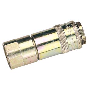 Air Fittings, Draper 37831 1 2 inch Female Thread PCL Parallel Airflow Coupling (Sold Loose), Draper