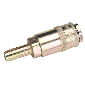 Air Fittings, Draper 37841 3 8 inch Thread PCL Coupling with Tailpiece (Sold Loose), Draper