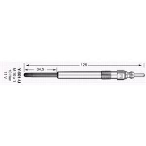 Glow Plugs, NGK Glow Plug (single)   3786, NGK