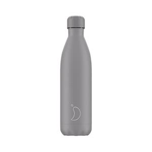 Water Bottles, Chilly's 500ml Bottle   Mono All Grey, Chilly's