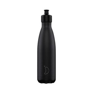Water Bottles, Chilly's 500ml Bottle   Mono Black, Chilly's