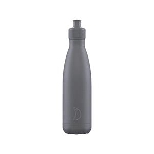 Water Bottles, Chilly's 500ml Bottle   Mono Grey, Chilly's