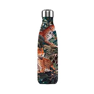 Water Bottles, Chilly's 500ml Bottle   Trop Leopard 2, Chilly's