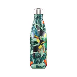 Water Bottles, Chilly's 500ml Bottle   Trop Toucan 3D, Chilly's