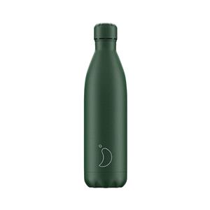 Water Bottles, Chilly's 750ml Bottle   Matte All Green, Chilly's