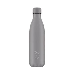 Water Bottles, Chilly's 750ml Bottle   Mono All Grey, Chilly's