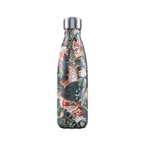 Water Bottles, Chilly's 750ml Bottle   Trop Leopard 3D, Chilly's