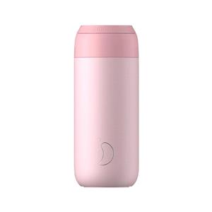 Reusable Mugs, Chilly's 500ml Series 2 Coffee Cup Blush Pink, Chilly's