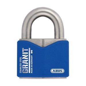 Locks and Security, ABUS GRANIT Heavy Duty Stainless Steel Weatherproof Padlock with LED Key   55mm, ABUS