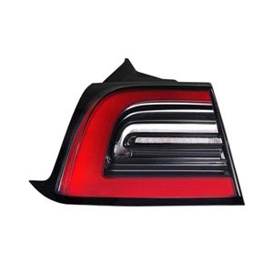 Lights, Left Hand Rear Lamp (Outer   on Quarter Panel, LED) Original Equipment for Tesla Model 3 2017   2023, 