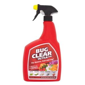 Pest Control, Bug Clear Ultra 1 Litre Ready To Use Gun, 