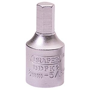 Oil Sump and Drain Plugs, Draper 38321 8mm Hexagon 5 16 3 8 Square Drive Drain Plug Key, Draper
