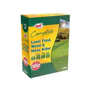 Lawn and Plant Care, DOFF 4 IN 1 LAWN FEED + WEED 3.2KG, 