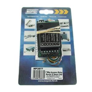 Travel and Touring, 7 Way Bypass Relay   Display Pack, MAYPOLE