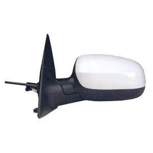 Wing Mirrors, Left Wing Mirror (manual, primed cover) for OPEL CORSA C, 2000 2006, 