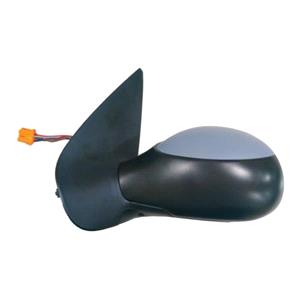 Wing Mirrors, Left Wing Mirror (electric, heated, primed cover) for Peugeot 206 Hatchback, 07 2003 2012, 